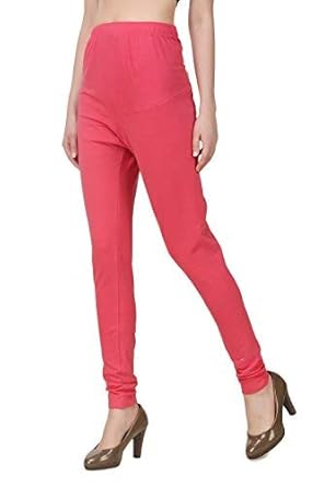 Buy Shwra Women S Cotton Lycra Full Length Churidar Leggings
