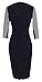 Homeyee Stretch Tunic Pencil Sheath Dress U837 (8, Houndstooth)