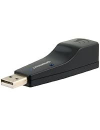 Sabrent Adaptador de red USB 2.0 a RJ 45 Ethernet 10 100Base T (NT USB20)