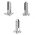 MagiDeal Glass Pool Deck Fencing Fence Spigot Bracket Post Clamp for Frameless Garden Balustrade