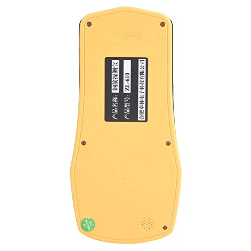 Thickness Detector, Rebar Detector Integrated Rebar Position Detector Tester High Precision Position Locating Tool(US Plug)