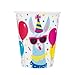 Llama Cactus Birthday Party Supplies Set Includes Dinner Plates, Cake Plates, Cups, Napkins, Tablecover and Banner Decoration (Deluxe with Tablecover/Banner - Serves 16)…