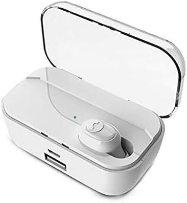 XioNiu Wireless Bluetooth Headset Stereo in-Ear Earphone LED Display with Charging Box Headphones