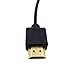 USB to HDMI Convertor Cable, Qaoquda 1.5FT USB 2.0 Male to HDMI Male Charger Cable Cord (HDMI/USB)