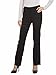 Red Hanger Bootcut Dress Pants for Women -Stretch Comfy Work Pull on Womens Pant Black-M