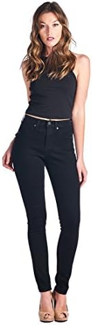 Parkers Jeans High Waisted High Rise Skinny Jeans (9, Black )