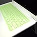 TOP CASE Transparent Green Keyboard Silicone Skin Cover Compatible with Apple MacBook 13