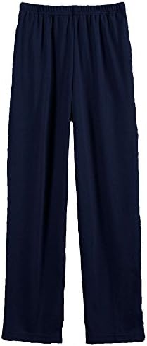 UltraSofts Elastic-Waist Interlock Pull-On Pants with UV Protection, All-Day Comfort