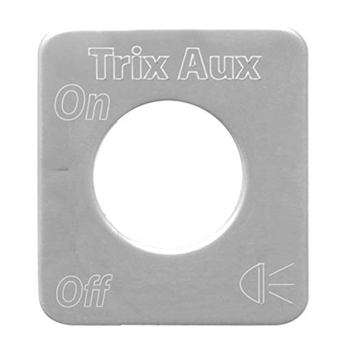 GG Grand General 68521 Stainless Steel Trailer Auxiliary Switch Plate for Kenwo…