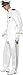 Smiffy's Men's Captain Deluxe Costume with Jacket Trousers Cap and Gloves