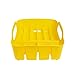 Umbra Tub Dish Drying Rack – Lightweight Self-Draining Dish Rack for Kitchen Sink and Counter at Home, RV or Motorhome, Canary Yellow