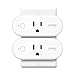 Smart Plug, Gosund 16A Smart Outlet Compatible with Alexa, Google Home, IFTTT for Voice Control, No Hub Required, Wi-Fi Remote Control Your Smart Socket from Anywhere, ETL and FCC Listed (2 Pack)  