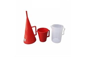 Plastic Marsh Funnel Viscometer Marsh Mud Petroleum Drilling Fluid Stop Watch 946ml Test Detector Set