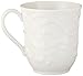 Lenox Opal Innocence Carved Mugs, White