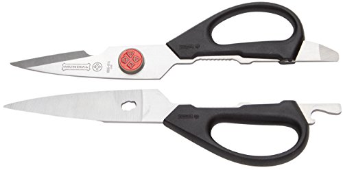 Mundial BP666 Red Dot 8 1/2 Take-A-Part Kitchen/Utility Shears