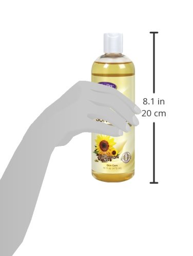 Life-Flo Organic Pure Sunflower Oil, 16 Ounce