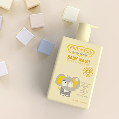 Jack N' Jill Natural Bathtime Baby Wash Baby Soap Sensitive Skin, Hypoallergenic Baby Wash