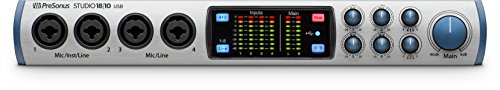 Presonus studio 1810 18x8, 192 khz, usb 2.0 audio inter…