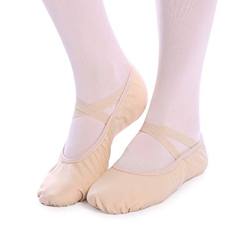 image for TXJ Sports Ballet Shoes for Women Girls, Women's Ballet Slipper Dance 