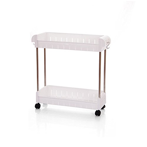 Buy AIYoo Gap Kitchen Slim Slide Out Storage Tower Rack2 Tier Mobile