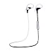 APG Wireless Bluetooth 4.1 Headset Sport Stereo Earphone Headphone for Phone black+white