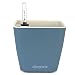 Aquaphoric Self Watering Planter (5") + Fiber Soil = Foolproof Indoor Home Garden. Decorative Planter Pot for All Plants, Flowers, Herbs, African Violets, Succulents. Easy Looks Great. (Slate Matte)
