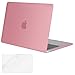 Mosiso Hard Case for Newest Macbook Pro 13 Inch with/without Touch Bar, Light Pink