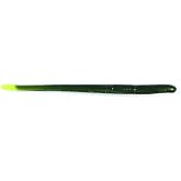 Roboworm Straight Tail Worm Bait (Mean Green, 4 1/2-Inch)