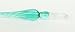 2pcs Glass Dip Pen Handmade Glass Signature Pen Elegant Crystal Dip Sign Gift Pen with Whale Penholder-9 Colors