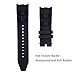 Adebena Watch Band fit Invicta Pro Diver Black Silicone Watch Band for Invicta Pro Diver Rubber Strap