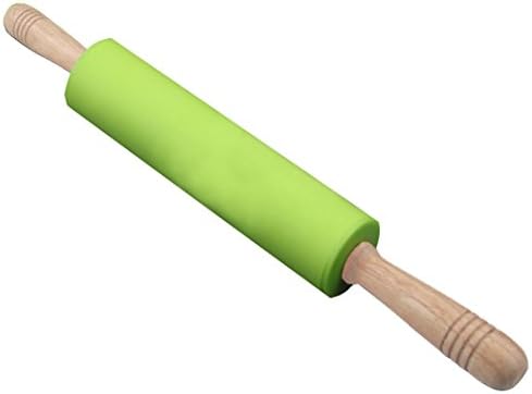 Threecat めん棒 伸し棒めん棒 シリコン製 うどんリング プラスチック お菓子作りめん棒ケーキ Green 麺棒 Size 手作り料理屋用 一部予約 餃子用 粘くない 48cm Threecat めん棒 伸し棒めん棒 シリコン製 うどんリング プラスチック お菓子作りめん棒ケーキ Green 麺棒 Size 手作り料理屋用 一部予約 餃子用 粘くない 48cm