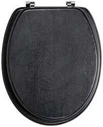 Allibert 18370HD Oak Toilet Seat with Stainless Steel Hinges-Vienna