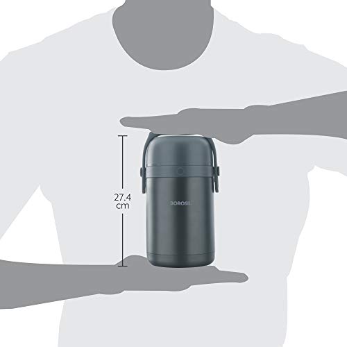 borosil hydra hot & fresh lunch box