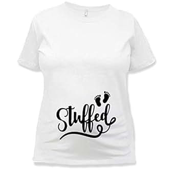 Stuffed Thanksgiving Maternity Shirt Thanksgiving Holiday ...