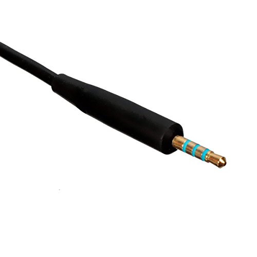 Replacement Cable,Replace Audio 2.5 to 3.5mm Cable for Bose Quiet Comfort QC25 Headphone,Headphones Cord with Mic and Volume Control (Mic Only Compatible with PC, iPhone, iPad, iPod)