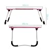 Barbieya-Notebook-Table-Dorm-Desk-Dormitory-with-Small-Desk-Bed-with-Laptop-Table-Folding-Table-Small-Dorm-with-Cup-Slot-60--40cm Barbieya Notebook Table Dorm Desk, Dormitory with Small Desk, Bed with Laptop Table, Folding Table, Small Dorm, with Cup…