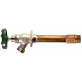 ARROWHEAD BRASS &amp; PLUMBING 455-12LF 12 Frost Free Hydrant Faucet - - 1/2 Female Pipe or 3/4 Male Iron Pipe - Red Brass by Arrowhead Brass &amp; Plumbing