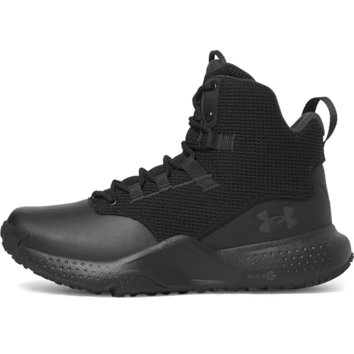 Under Armour Men's Micro G Stellar Mid, (001) Black/Black/Anthracite, 6, US