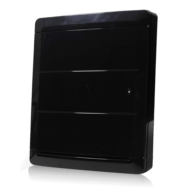 Gas and Electric Meter Box Covers - Weather-Resistant Overboxes for DIY Repairs - Protect and Enhance Your Meters - Durable Protection - Black