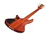 Schecter Stiletto Studio-5 Fretless Electric Bass (5 String, Honey Satin)