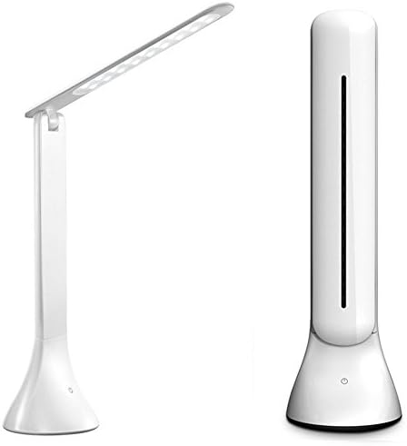 Xunyou Portable Eye-caring LED Desk Lamp ,3-level Dimmer Suitable for Reading/Relaxation/Bedtime,Night Light,Touch-sensitive Control Panel,Built-in Rechargeable Battery