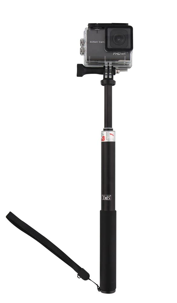 T'nB SPACMONOBK Mini Black Sports Camera Pole