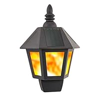 Home Locomotion 12011010 Solar Fire Wall Lantern Multicolor