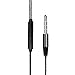 Headphones,In-Ear earbuds,with Mic Stereo & Volume Control Noise-isolating Earphones headsets for iPhone 6 6 Plus,iPod,iPad Air,Samsung S6 S5,HTC,LG G4 G3,Android Smartphones,MP3 Players (Black1)