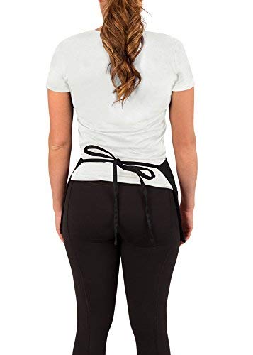 3 Black+Waist+Apron+11+inch