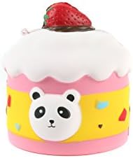 Slow Rising Panda Cupcake Squishy Decompression Toy