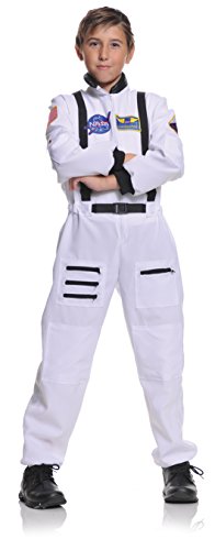 Underwraps Children's Astronaut Costume - White, Small (4-6)