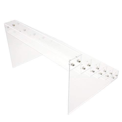 Gospire 66 Bottles of 6 Tier Acrylic Nail Polish Display Rack Stand Holder Jewelry Makeup Organizer