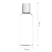 LUOYIMAN Travel Bottles Travel Accessories Small bottles Containers Leak Proof Portable Travel Plastic bottles(transparent)