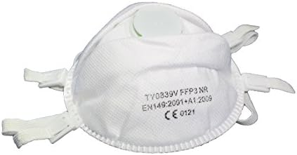 SafeHero FFP3 Respiratory Protection and Fine Dust Mask with Valve (10 pieces)